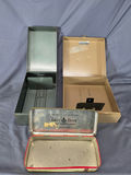Vintage Metal Storage Box Lot – Gray Dunn Shortbread Tin, Metal File & Cash Boxes - thumbnail 5 of 5