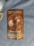 Vintage 1940s Sun-Kraft Cold Quartz Ultraviolet & Ozone Apparatus Lamp – Art Deco Medical-Industrial Decor w/ Original Goggles & Brochure - thumbnail 4 of 4