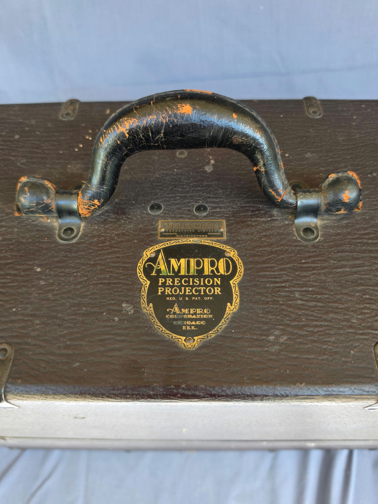 Vintage Amprosound Premier 10 16mm Sound Film Projector with Case - 1940s Vintage - image 7 of 8
