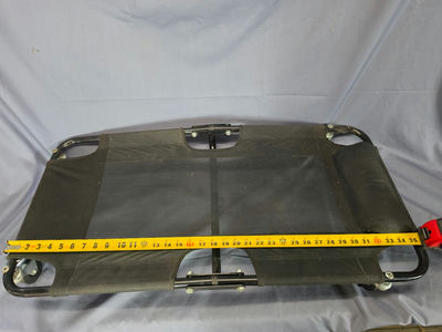40" Folding Mechanics Creeper - Low Profile Rolling Garage Work Mat with Breathable Cool Mesh Deck - Image 1 of 3