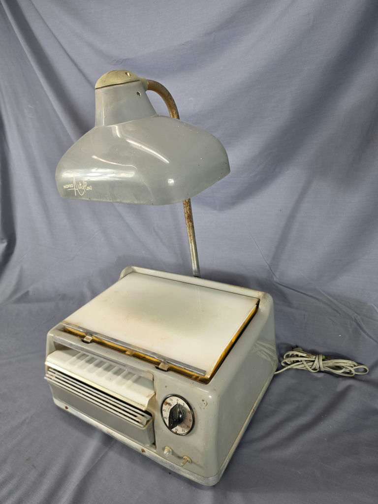 Vintage 1950s Nord Autoflow Model 99A Business Copier Machine - Rare Industrial Office Decor - image 2 of 5