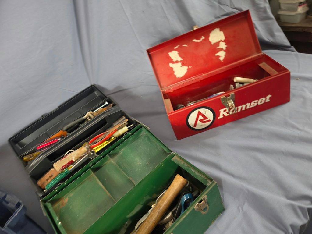 Lot Title Vintage & Modern Portable Toolboxes with Mixed Hand Tools - 3-Piece Lot - image 3 of 3