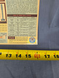 Vintage 1958 GM Authorized Chevrolet Service Wood Hole Boring Tool Reference Chart Poster Parkwood Motors Toronto - thumbnail 5 of 6
