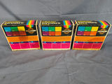 Lot of 3 Vintage Cal Custom Super Flake Metal Flaking Kits - Red, Tangerine, Lime Gold - 1970s Automotive Custom Shop Paint - thumbnail 5 of 7