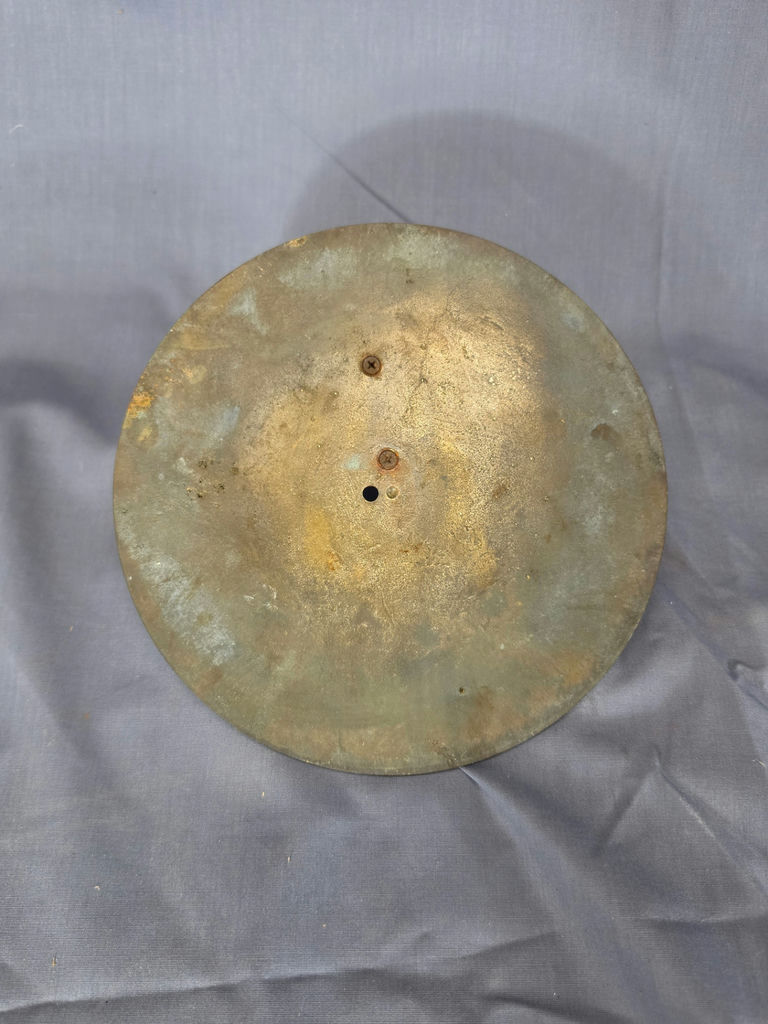 Vintage Solid Brass Garden Sundial - CORRECTION Item Is 8 inches across. Robert Browning "Grow Old Along With Me" - image 3 of 3