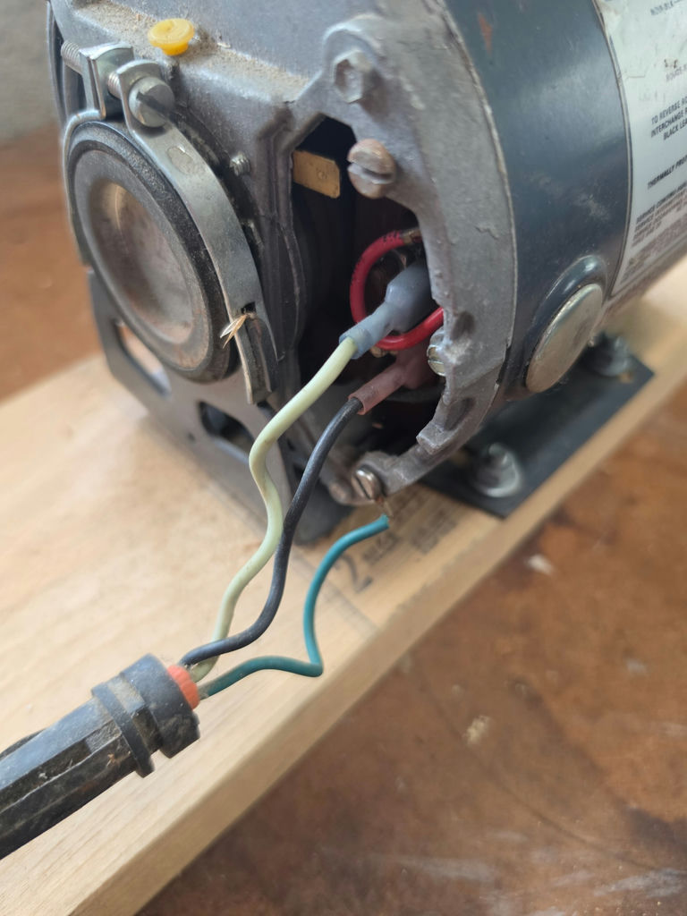 Vintage Emerson 1/4 HP AC Electric Motor | Model SA55NXTD-3112 | 115V 1725 RPM - image 3 of 3