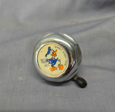 Vintage Donald Duck Bicycle Handlebar Bell - Walt Disney Productions - Works! - Image 1 of 2