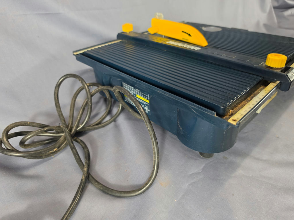 Mastercraft 4-1/2" Benchtop Wet Tile Saw - Model 55-6829-4 - image 3 of 3
