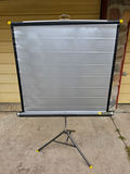 Vintage Knox Rainbow Portable Tripod Movie Projection Screen - thumbnail 1 of 5