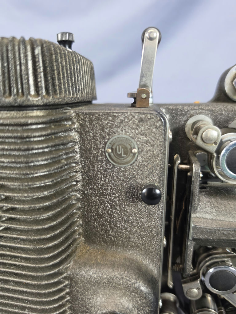 Vintage Amprosound Premier 10 16mm Sound Film Projector w/ Case & Tubes – Model CYA - image 5 of 9