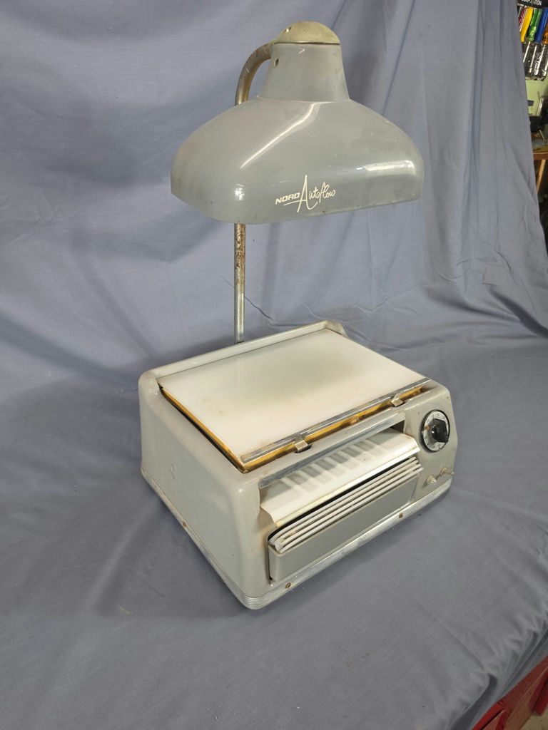 Vintage 1950s Nord Autoflow Model 99A Business Copier Machine - Rare Industrial Office Decor - image 3 of 5