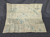 Vintage 1956 Algonquin Provincial Park Folding Map No. 47a Ontario Canada - thumbnail 2 of 4