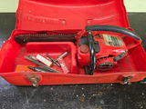 Vintage Homelite XL2 Automatic 12" Gas Chainsaw with Original Case & Granberg Sharpener - thumbnail 3 of 3