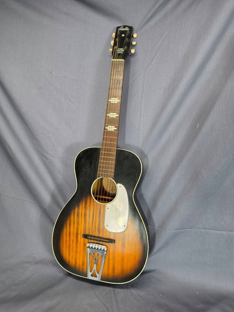 Vintage Harmony Guitar & Metallica Memorabilia Lot - 1960s Stella H929, 1950s Cowboy Stencil & Metallica Sheet Music - image 1 of 11