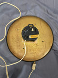 Vintage 1970s Spartus Flower Power Electric Wall Clock - Retro Daisy Motif (Made in USA) - thumbnail 2 of 2