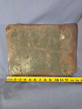  Vintage Metal Private Property No Trespassing Sign - Industrial Security Warning Plaque - thumbnail 2 of 2