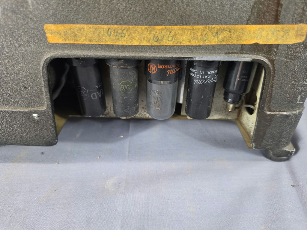 Vintage Amprosound Premier 10 16mm Sound Film Projector w/ Case & Tubes – Model CYA - image 6 of 9