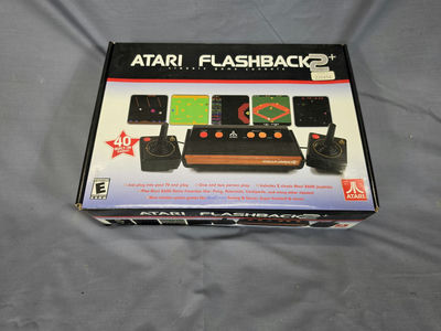 Atari Flashback 2+ Classic Game Console CIB (Complete in Box) - 40 Built-in Games - Image 1 of 5