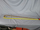 Vintage Handcrafted 60-Inch Wooden Shepherd’s Crook Staff / Walking Stick - thumbnail 5 of 5
