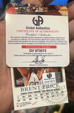 1997 Skybox Autographed Basketball Card Houston Rockets Brent Price With Co - thumbnail 4 of 4