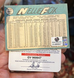 Nelly Fox 1965 Autographed Baseball Card Houston Astros HOF COA - thumbnail 3 of 3