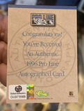 Michael Jackson Proline Nfl Football Autographed Card With Coa - thumbnail 2 of 3