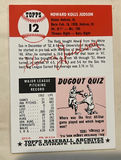 Topps Howie Judson 1953 Topps Reprint Autograph Baseball Card - thumbnail 2 of 2