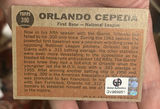 Orlando Cepeda HOF Topps Sporting News Autographed Baseball Card With COA - thumbnail 2 of 3