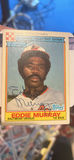 Baltimore Orioles Baseball Card Eddie Murray HOF Autographed With COA - thumbnail 1 of 2