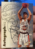 1997 Skybox Autographed Basketball Card Houston Rockets Brent Price With Co - thumbnail 2 of 4