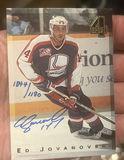 Ed Jovanovski Four Sport Autographed Hockey Card 1994 1044/1189 - thumbnail 1 of 3