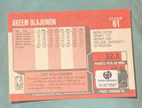 Akeem Elijah Won Houston Rockets Autographed 1989 Fleer Basketball Card With Coa Hof - thumbnail 2 of 3