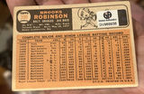 Brooks Robinson Topps 1966 Autographed Baseball Card HOF COA - thumbnail 2 of 3