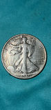 1941 S US Walking Liberty Silver Half Dollar - thumbnail 1 of 2