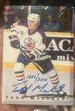 Todd Marchant 1994 Hockey 4 Sport Rookie Autographed Card - thumbnail 1 of 3