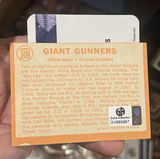 Topps Autographed Baseball Card Orlando Cepeda Giant Gunners Coa - thumbnail 2 of 3