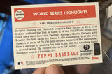 Carl Erskine Tops 2001 Autographed Baseball Card With Coa Brooklyn Dodgers - thumbnail 2 of 3