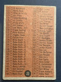 1962 Topps Baseball Check Lists 1, 2, 4 - thumbnail 7 of 8