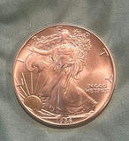 1986 United States Silver Dollar Walking Liberty Mint Coin - thumbnail 2 of 6