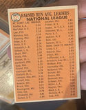 Topps Baseball Card 1965 NL ERA Pitches Koufax Gibson Law - thumbnail 2 of 2