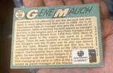 Gene Mauch 1965 Topps Autographed Baseball Card Philadelphia Coa - thumbnail 2 of 3