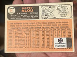 Matty Alou Topps 1966 Autographed Baseball Card Giants COA - thumbnail 2 of 3