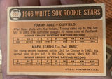 1966 Topps Rookie Stars White Sox, Tommy Agee White Sox Autographed - thumbnail 2 of 2