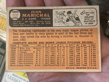 Juan Marichal 1966 Topps Baseball Card HOF - thumbnail 2 of 2
