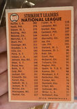 1965 Strikeout Leaders Top To Baseball Card Koufax Gibson - thumbnail 2 of 2