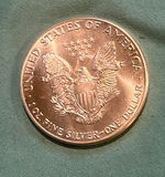 1986 United States Silver Dollar Walking Liberty Mint Coin - thumbnail 4 of 6