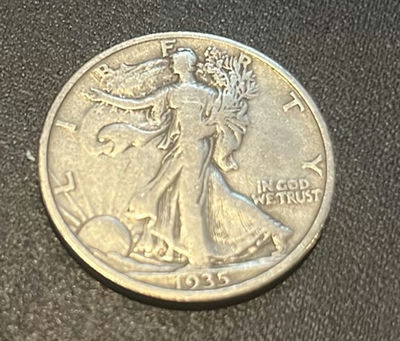 1935 – P Walking Liberty Us Silver Half Dollar - Image 1 of 2