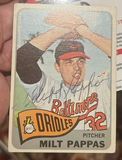 Milk Pampas Autographed Baltimore Orioles 1965 Baseball Card With Coa - thumbnail 1 of 3