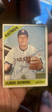 Claude Raymond 1966 Astos Autographed Baseball Cars With COA - thumbnail 1 of 4