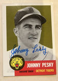 1953 Topps Reprint Autograph Card Of Johnny Pesky - thumbnail 1 of 2